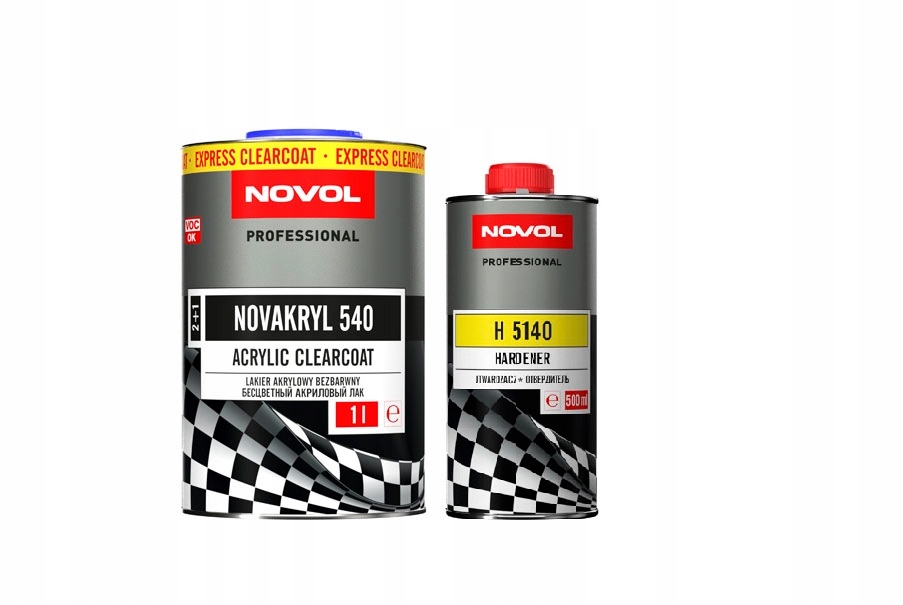 

Novol Novakryl 540 Lakier Akrylowy Bezbarwny 1.5L