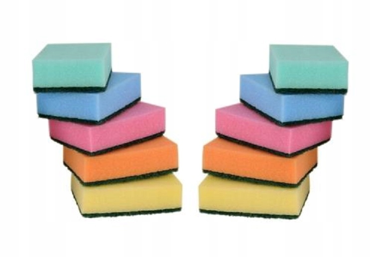 

Gąbka Do Mycia Naczyń Zmywak Kuchenny 10szt