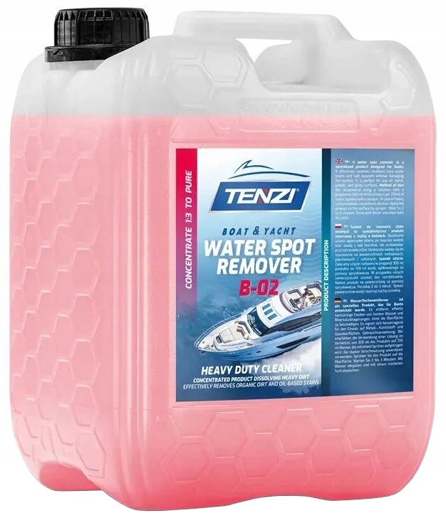 Tenzi Boat & Yacht Water Spot Remover B-02 Usuwa Osad I Plamy 5L