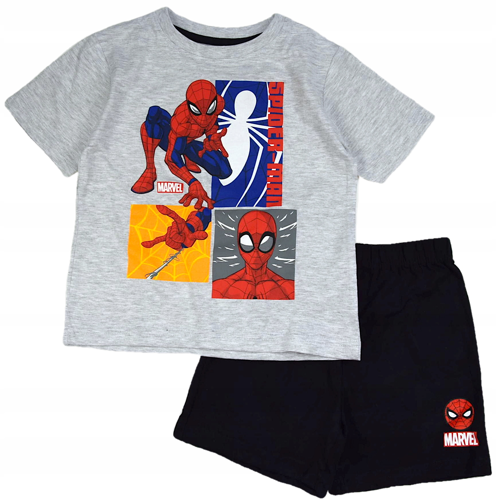

Piżama Krótki Rękaw Chłopaka Spiderman Szara 128