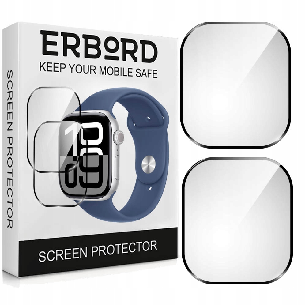 2x SZKŁO HYBRYDOWE DO APPLE WATCH 10 46MM + ZESTAW INSTALACYJNY Stan opakowania oryginalne