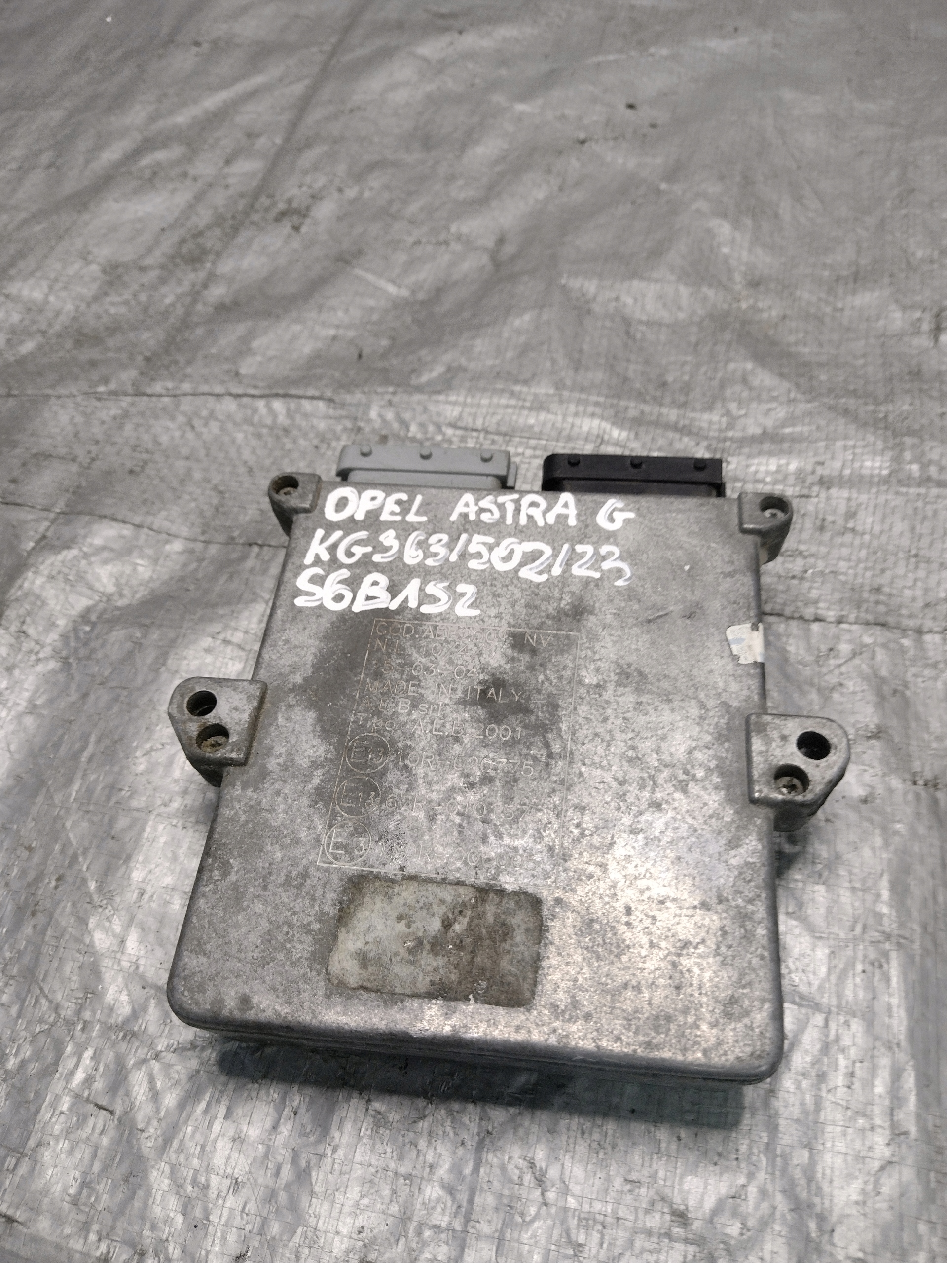 control unit gas LPG Stella AEB 2001 NV z Opel Astra G 1,4B