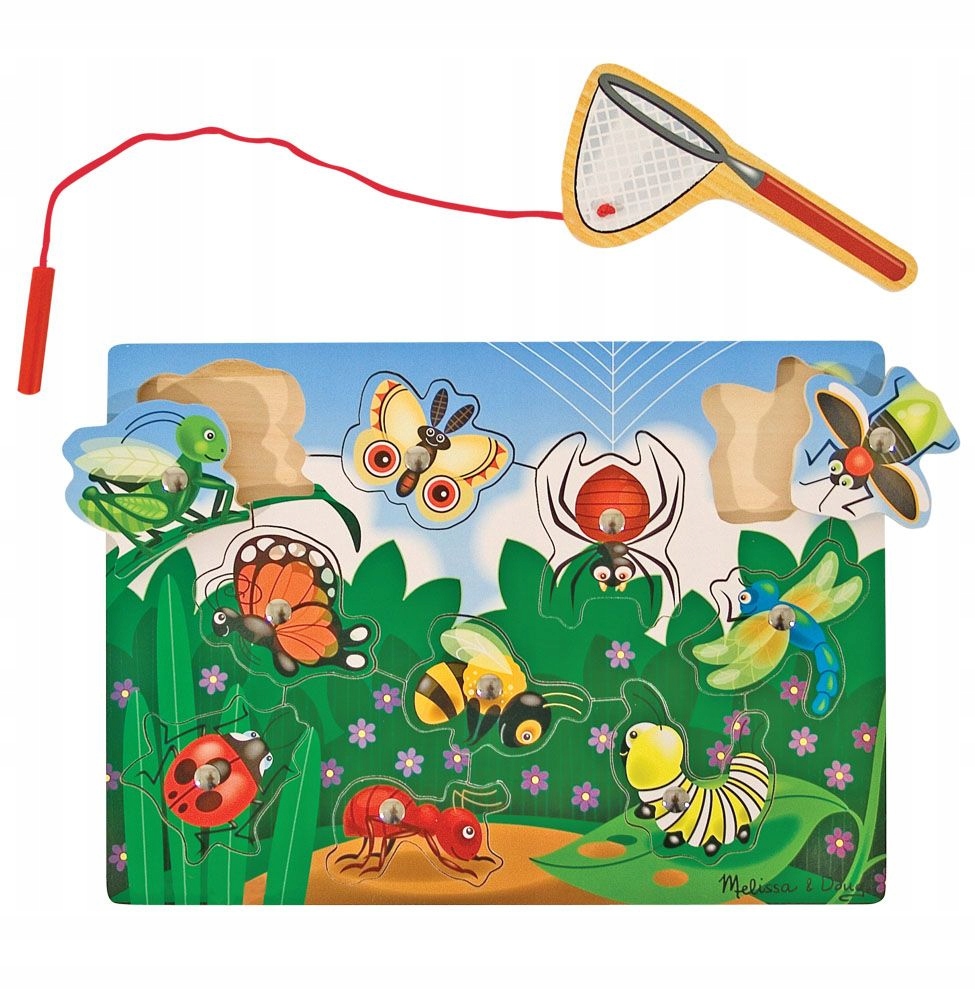 

Gra Zręcznościowa Magnetyczne Owady Puzzle Dzieci