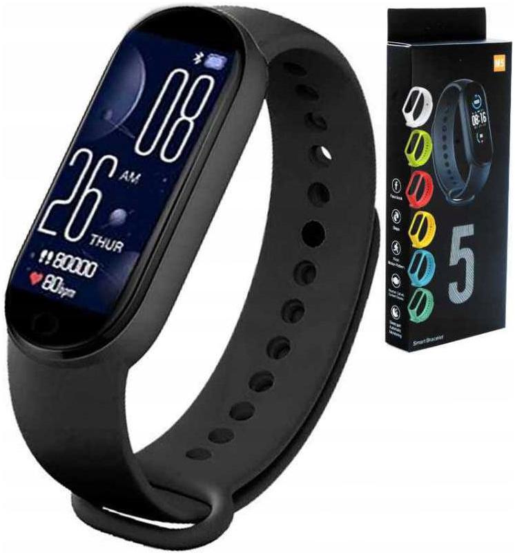 SMARTBAND M5 OPASKA SPORTOWA PULSOMETR KROK