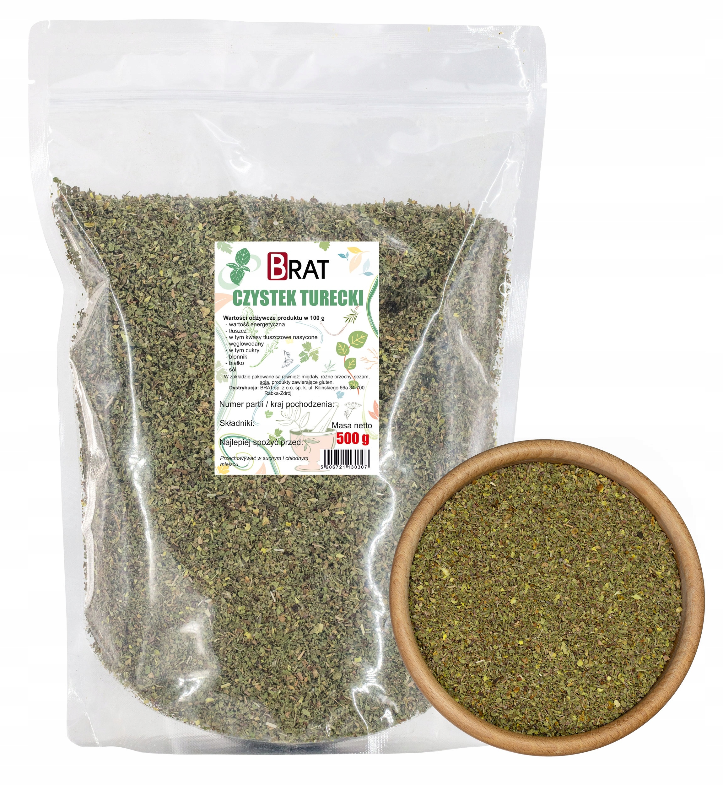 Levně Brat Sušený čistič 500 g