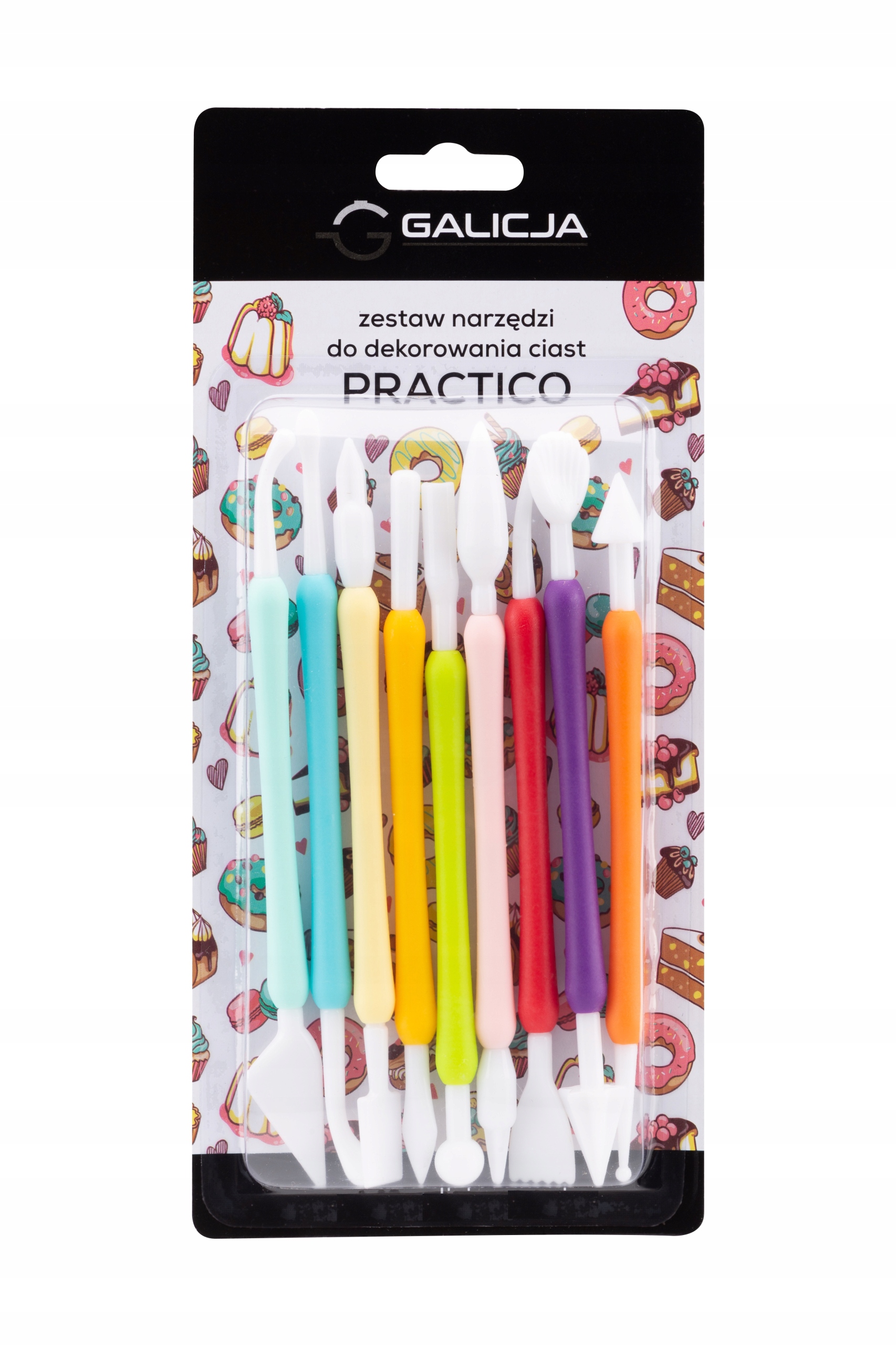 ZESTAW DO DEKOROWANIA CIAST TORTÓW PIERNIKÓW CIASTEK PATYCZKI Rodzaj akcesoriów dekorator