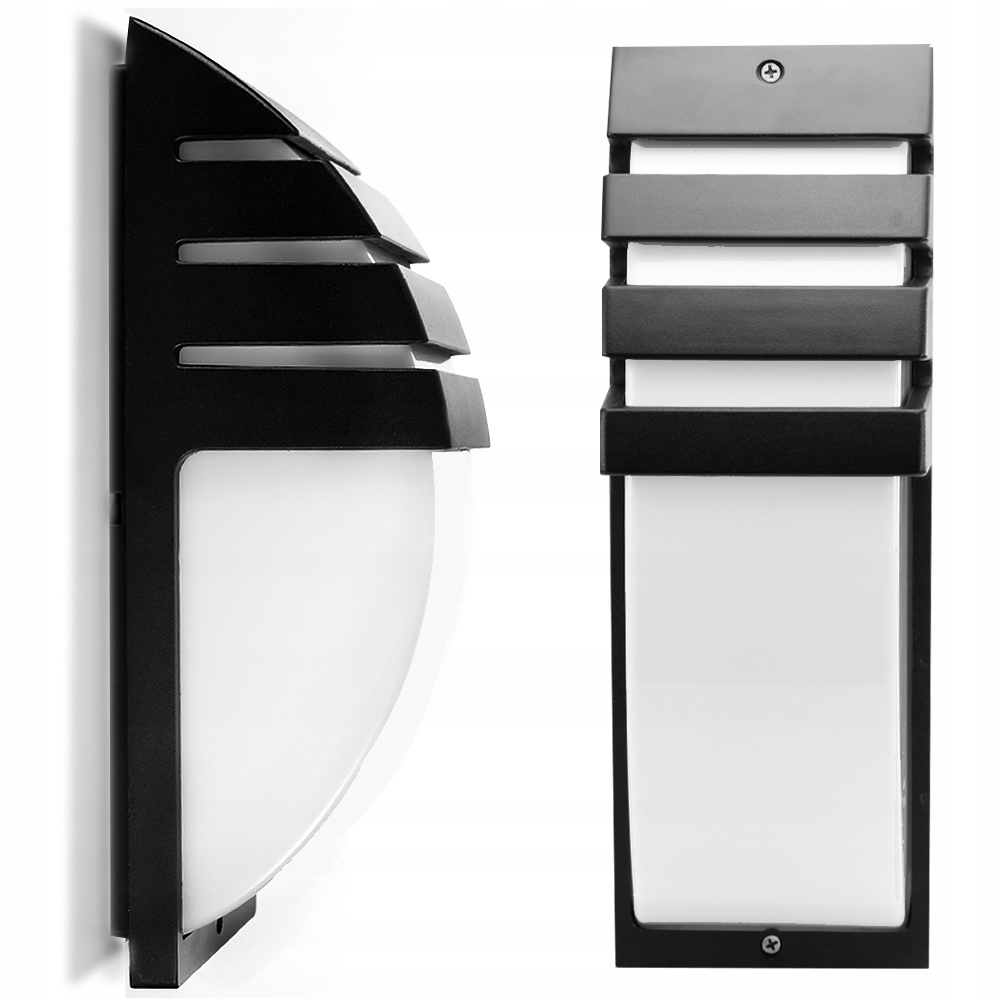 Zewnętrzna Oprawa Metalowa Aluminium Na Żarówkę E27 Wodoodporna IP54 230V