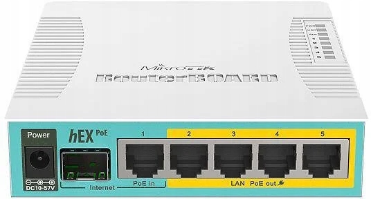 Mikrotik Router hEX PoE RB960PGS Gigabit Sfp