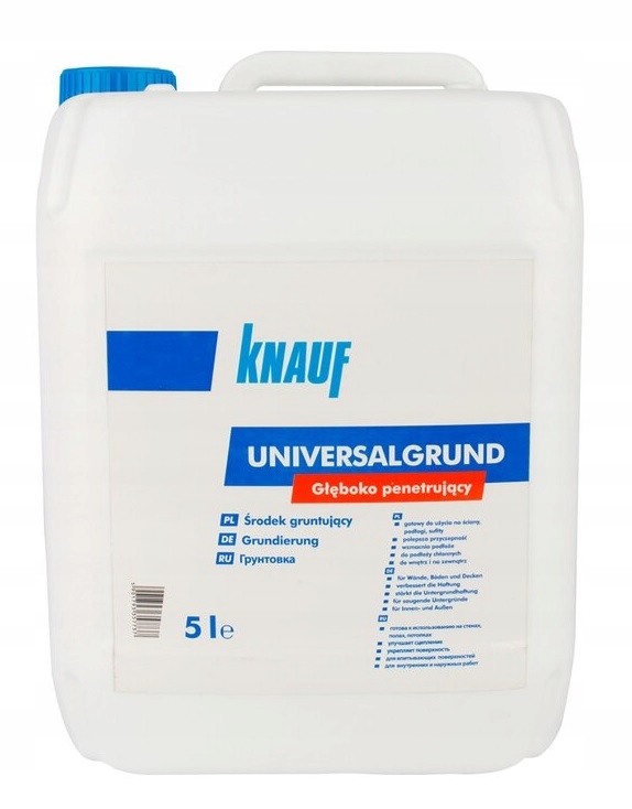 

Knauf Środek Gruntujący Universalgrund 5L
