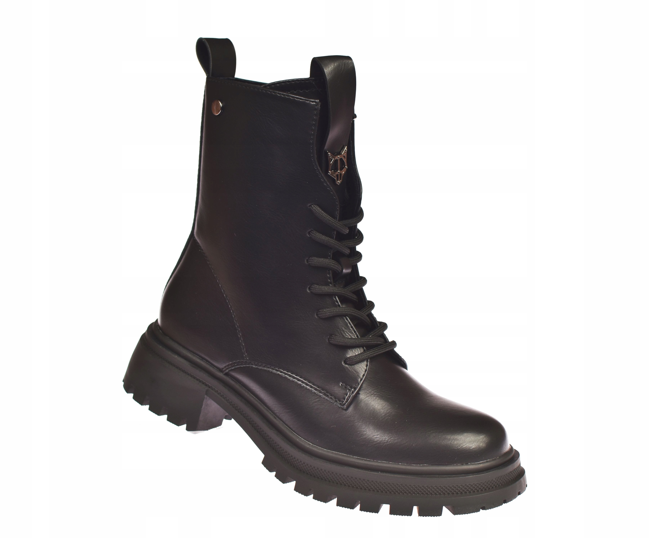 Dámské zateplené kanady vysoké workery na zip B1383, vel 38