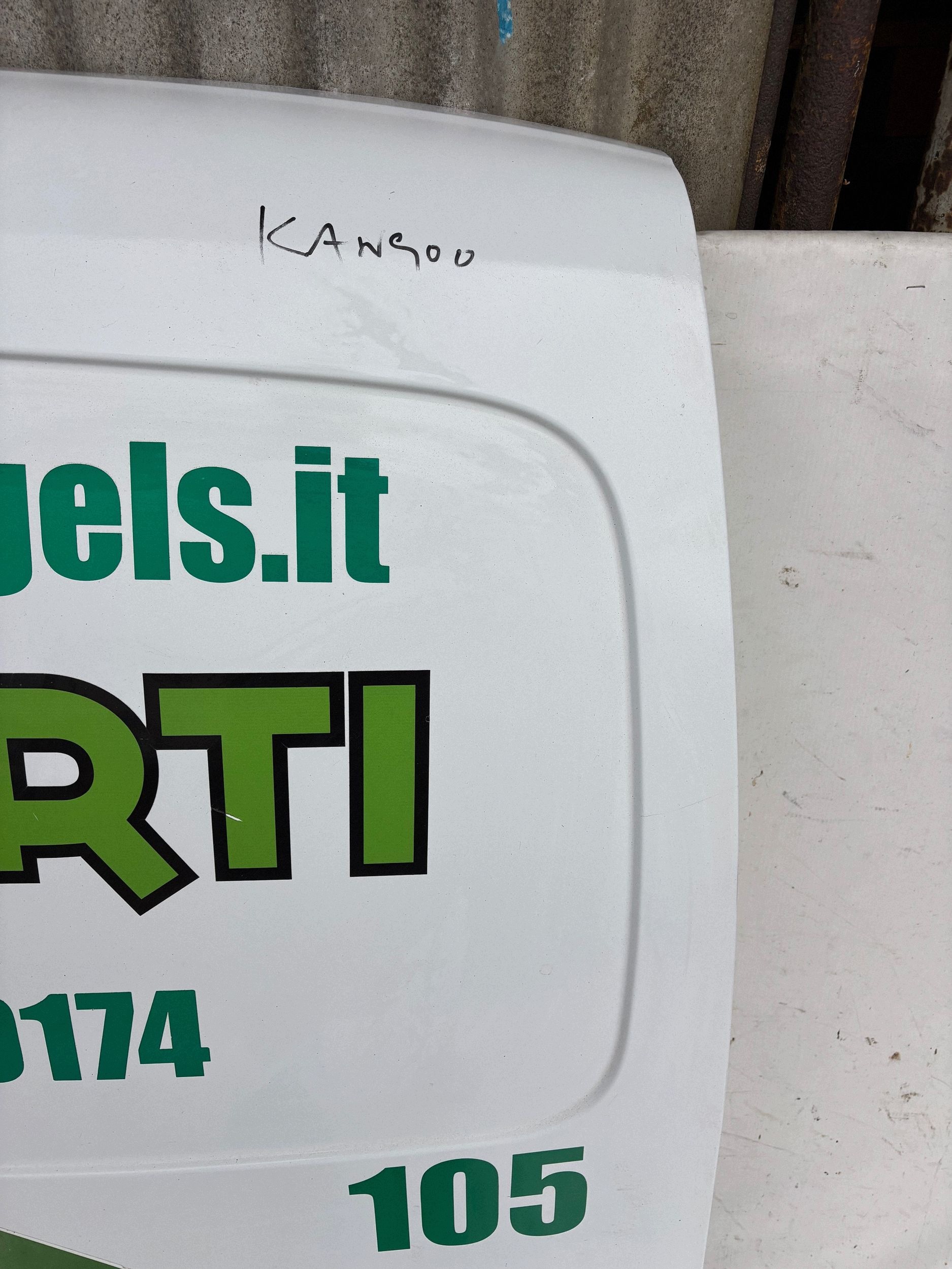 Tür heck hinten rechts RENAULT KANGOO II 08
