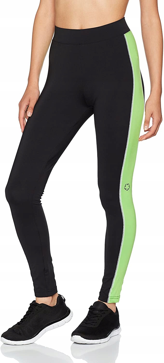 Gregster legginsy getry czarne długie M