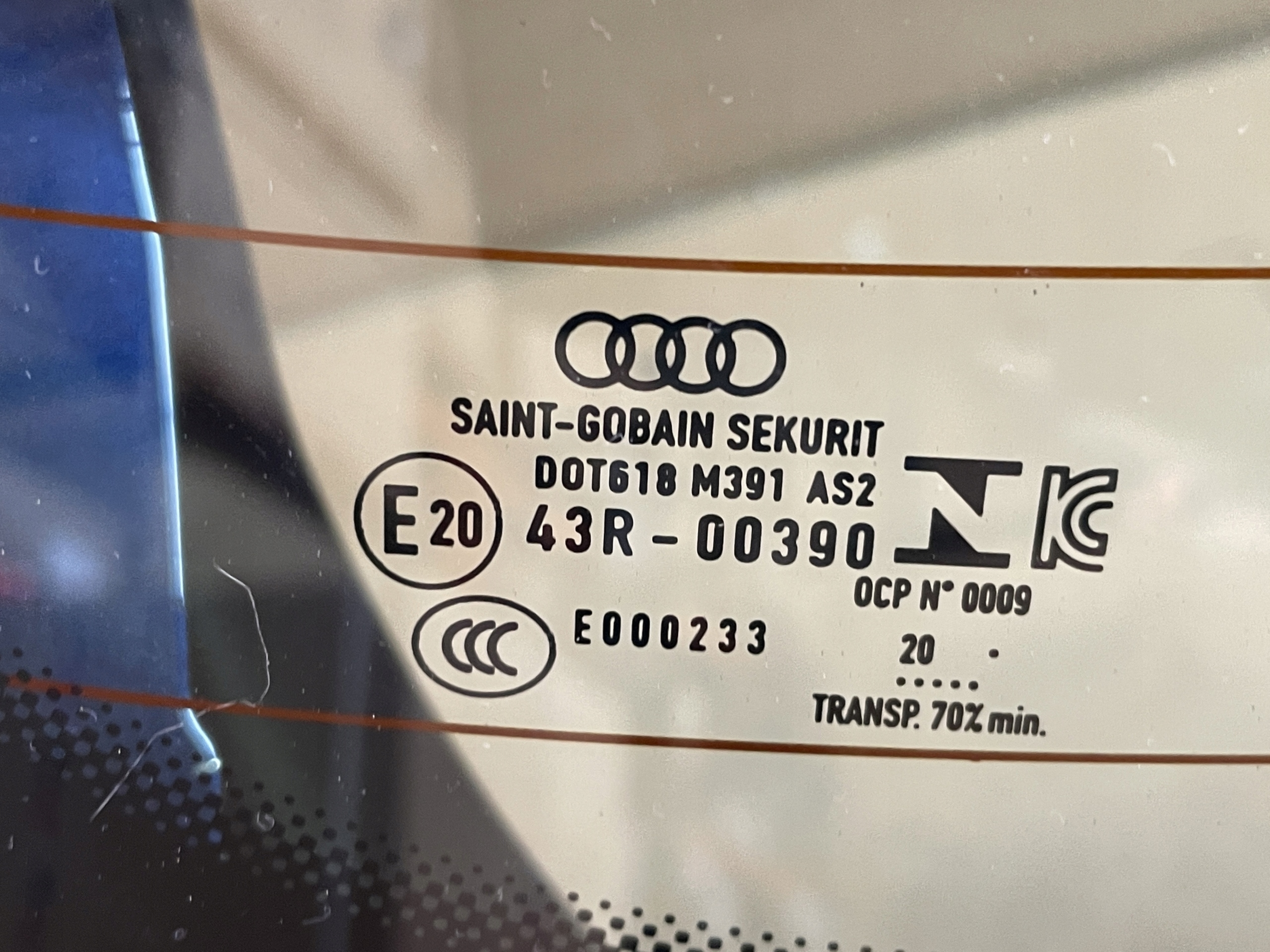 AUDI E-TRON trunk door boot LX5H