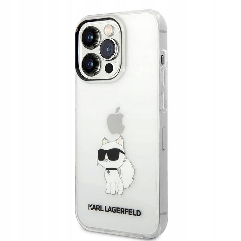 Karl Lagerfeld IML Nft Choupette – Pouzdro pro iPhone 14 Pro Max (průhledný)