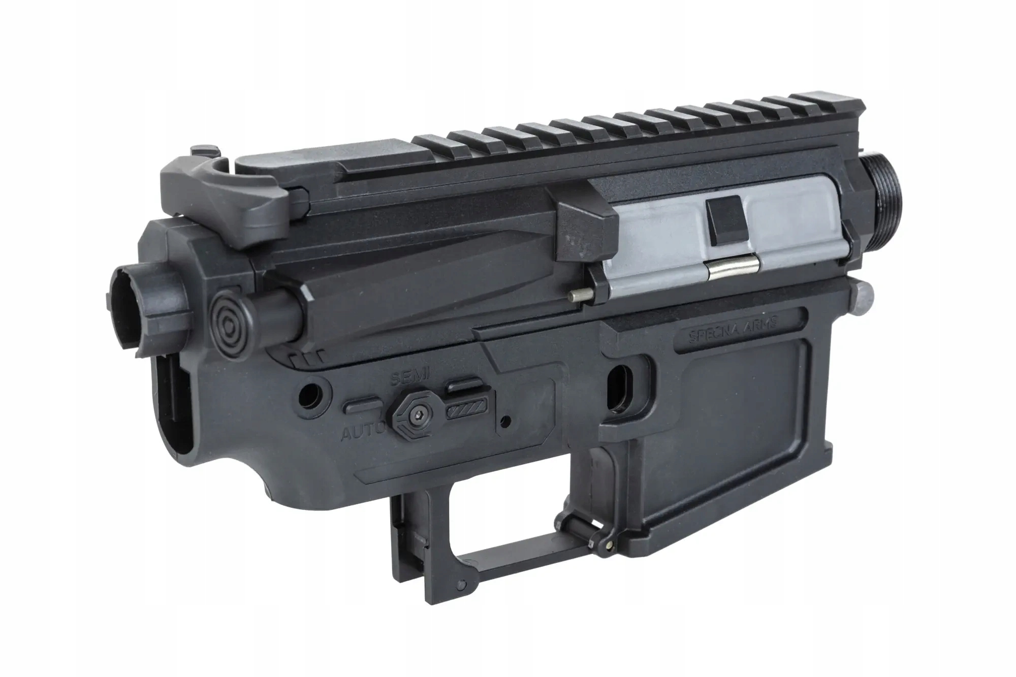 Korpus Specna Arms Saas pro repliky AR15 Core/Flex Černý