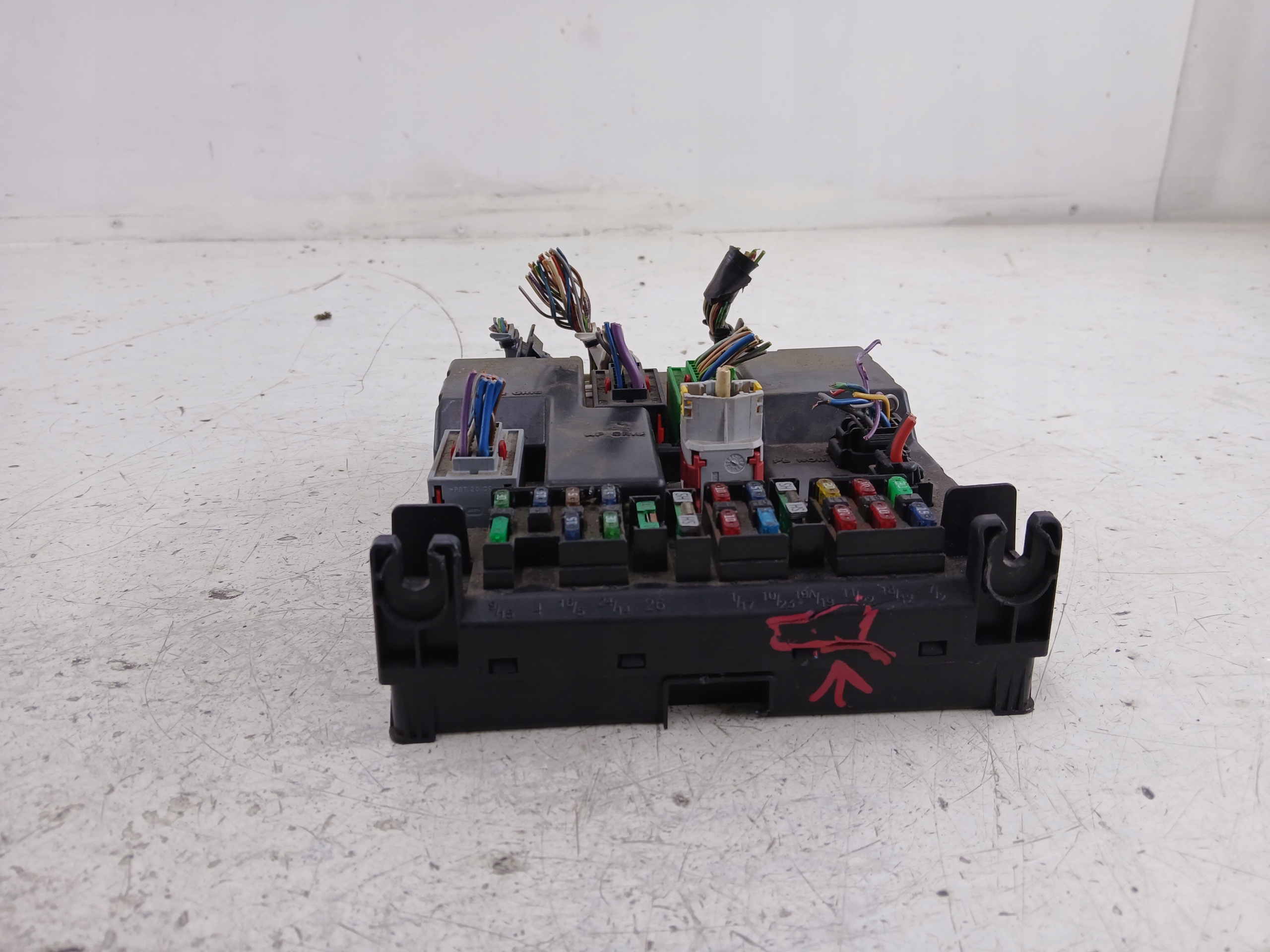 PEUGEOT 307 Module fusibles 9651196780