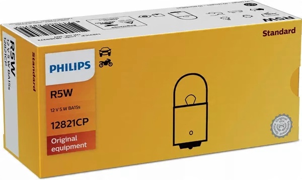 

Żarówka R5W 12V/5W BA15S (z Cok. Met) Philips