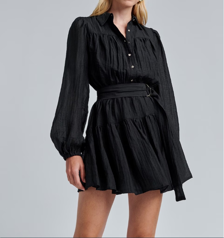 Bwldr Šaty Jai v černé barvě 36