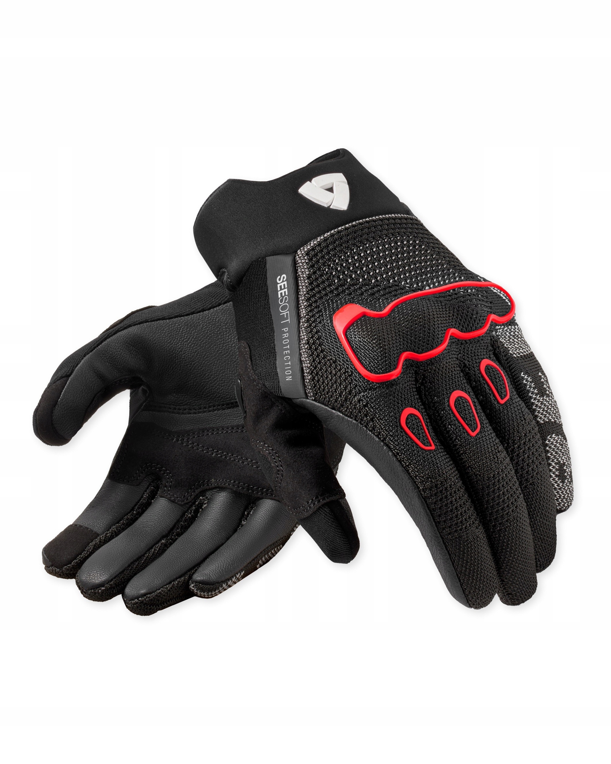 Rukavice Rev'it! Hyperspeed 3 Black-Neon Red veľ.L