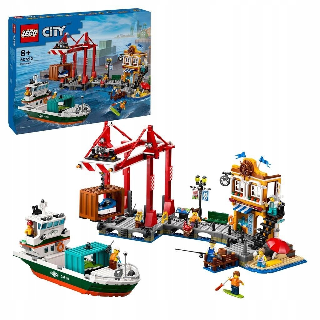 Lego (r) Městský Přístav 60422 S Nákladní Lodí