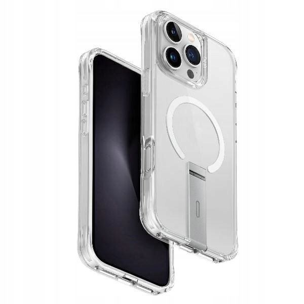 Uniq Eleva Vertica Stand iPhone 16 Pro Max 6.9" przeźroczysty