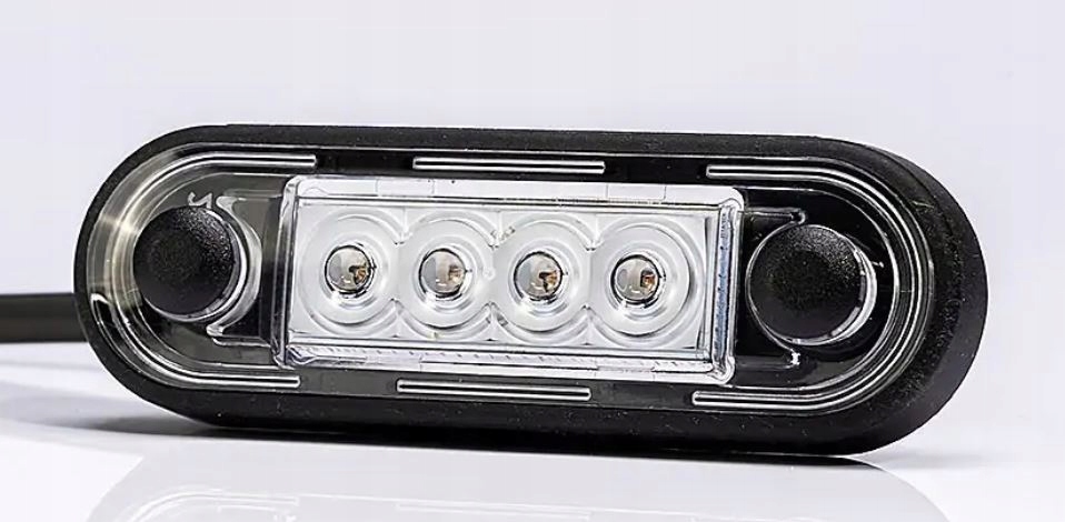 OBRYSÓWKA LAMPA OBRYSOWA BIAŁA ORUROWANIE POJAZDU