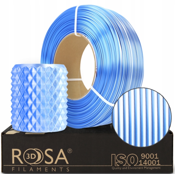 Filament ROSA3D Pla ReFill 1,75mm 1kg Magic Silk Frozen