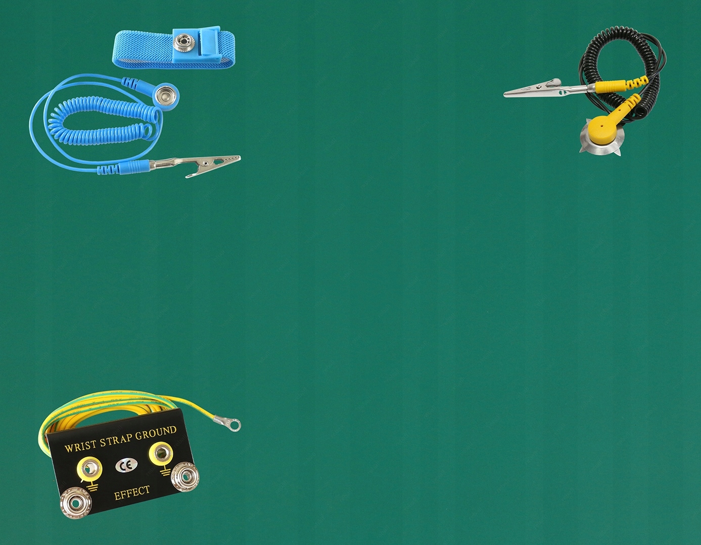 Antistatická Esd Podložka 120 x 200 cm Sada Připojení