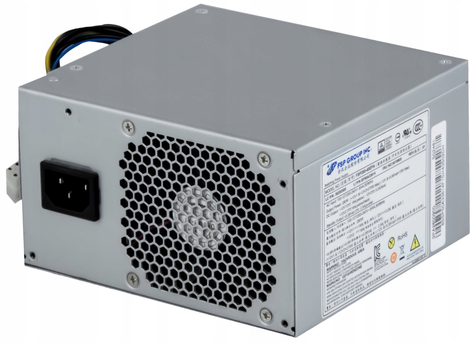 Lenovo 54Y8900 280W FSP280-40EPA Atx 14-PIN M82 M93P M92P