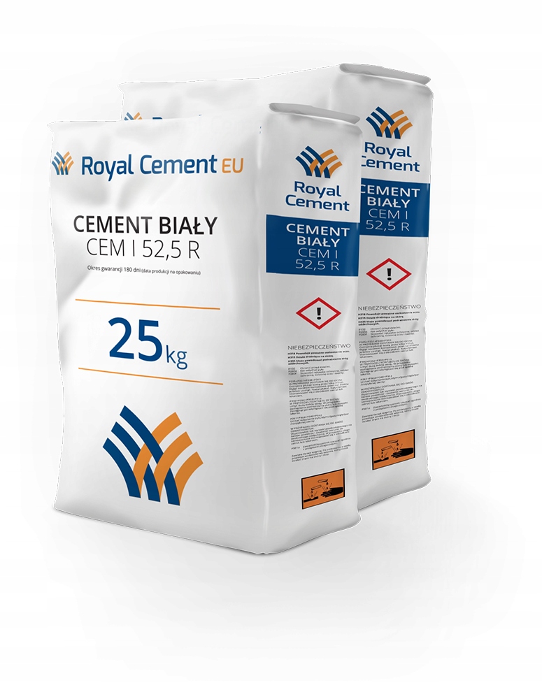 

Biały Cement Cem I 52,5R 25 kg