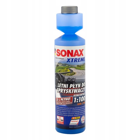 

Sonax Xtreme Płyn do spryskiwaczy Nano 1:100 250ml