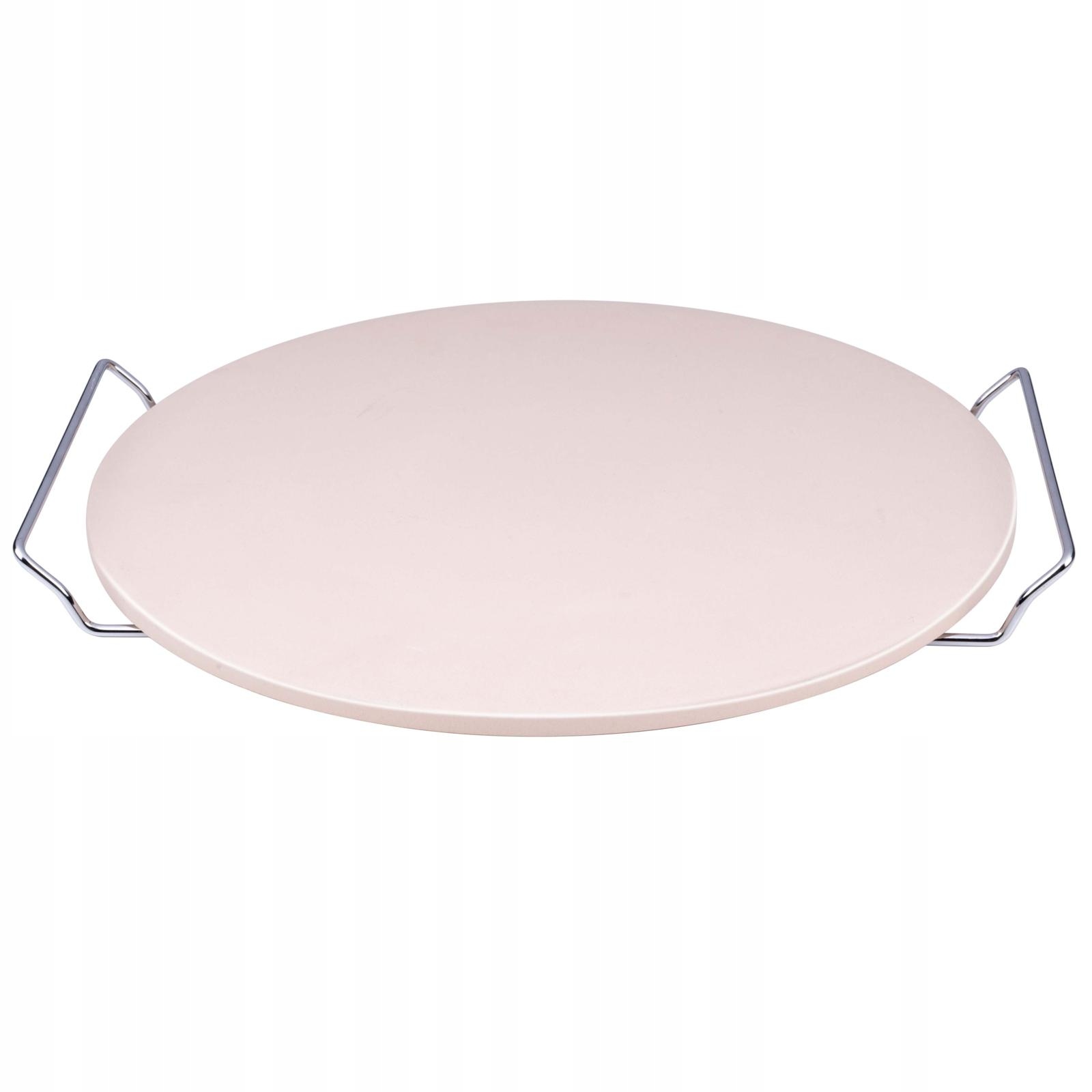 KAMIEŃ Do pieczenia PIZZY CHLEBA stojak Pizza Średnica 33 cm