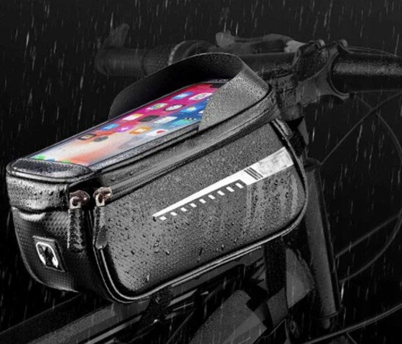WODOODPORNA TORBA ROWEROWA SAKWA UCHWYT NA TELEFON NA RAMĘ Z OSŁONKĄ ROWER EAN (GTIN) 5904121952833