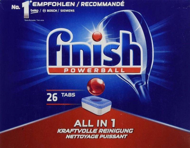 

Z Niemiec Finish All in 1 Tabletki do Zmywarki 26