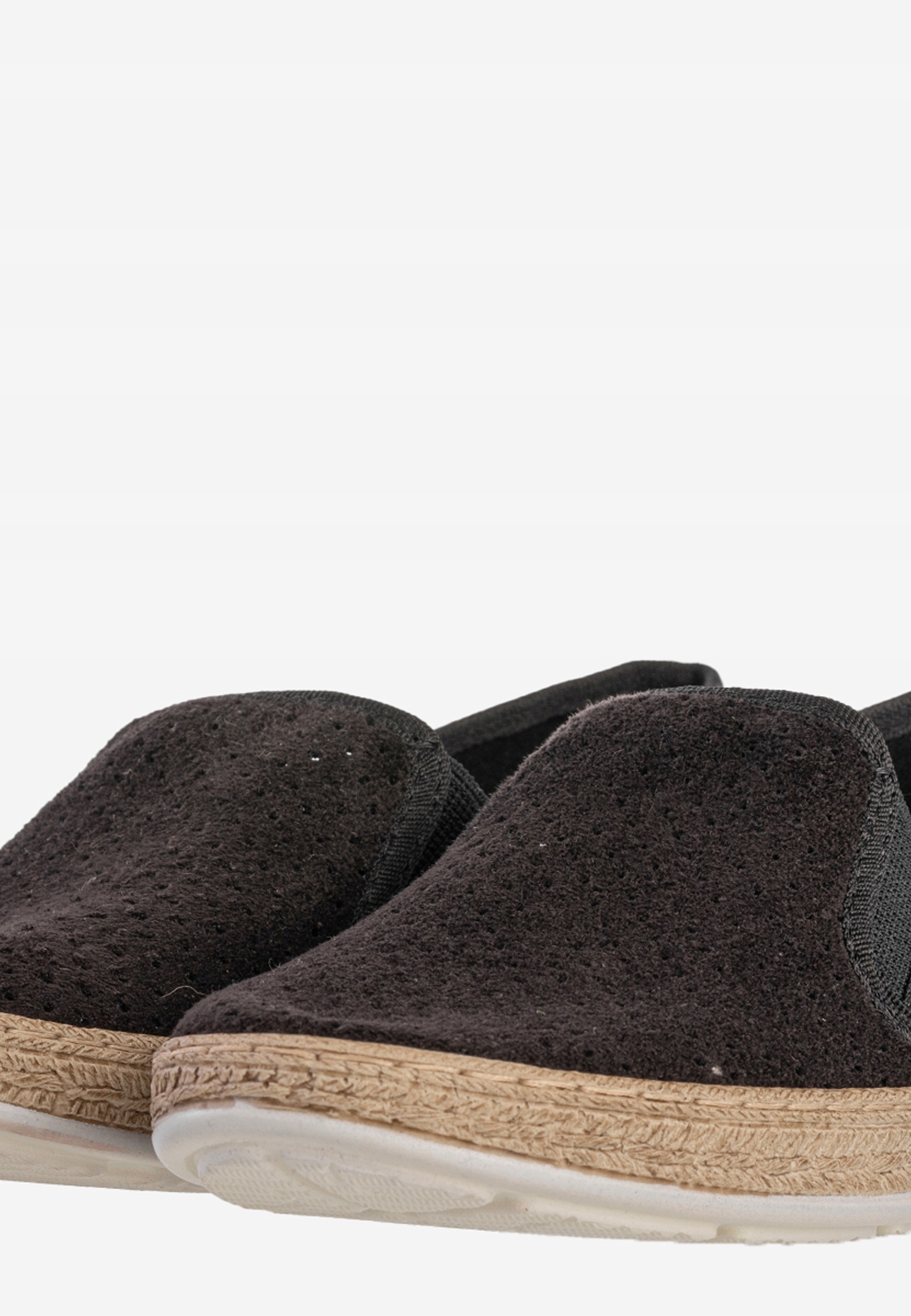 Espadryle Damskie BIG STAR Buty Tenisówki Wsuwane Modne Czarne FF276032 39 Materiał wkładki tkanina