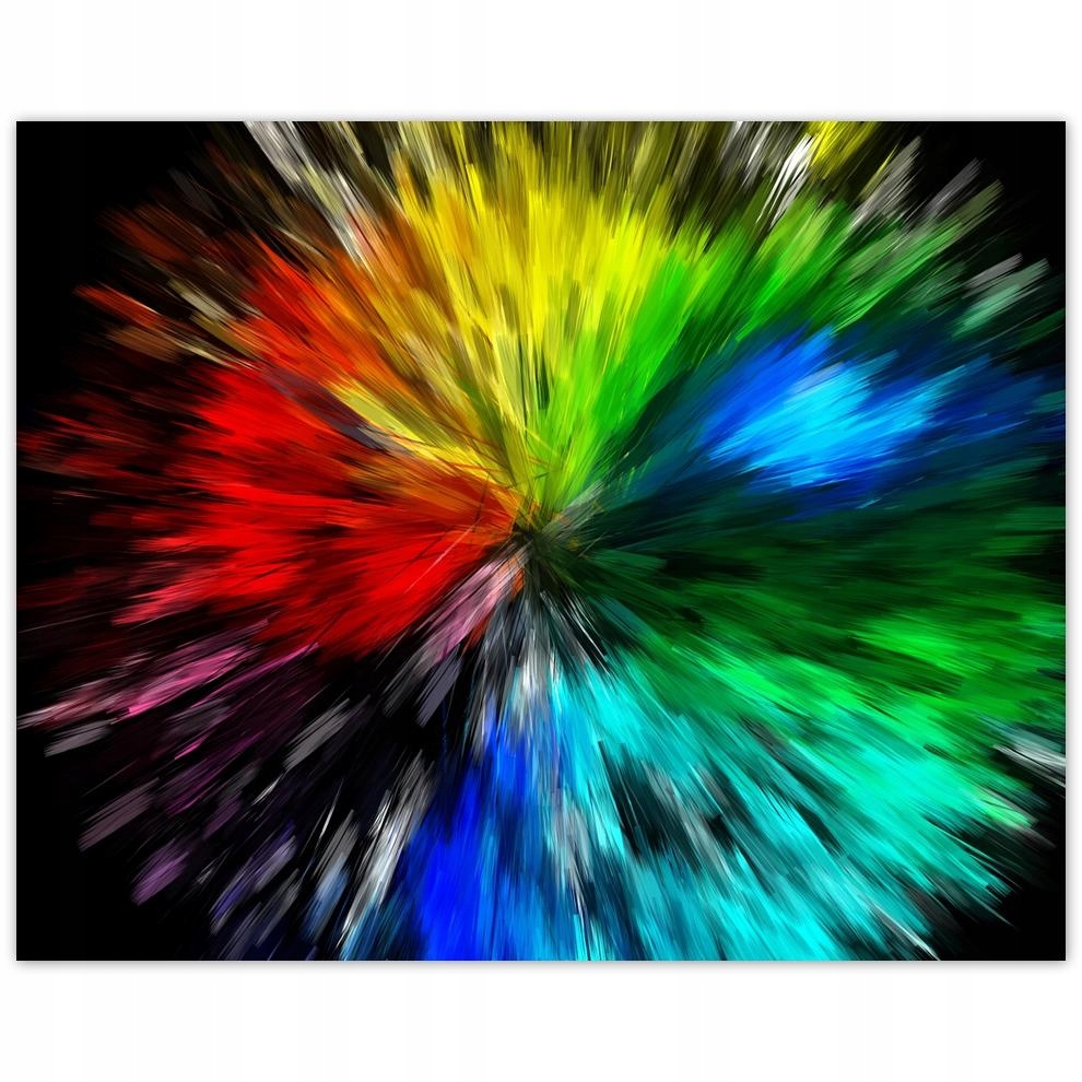 

Plakat 50x40 Kolorowy wybuch Kolory