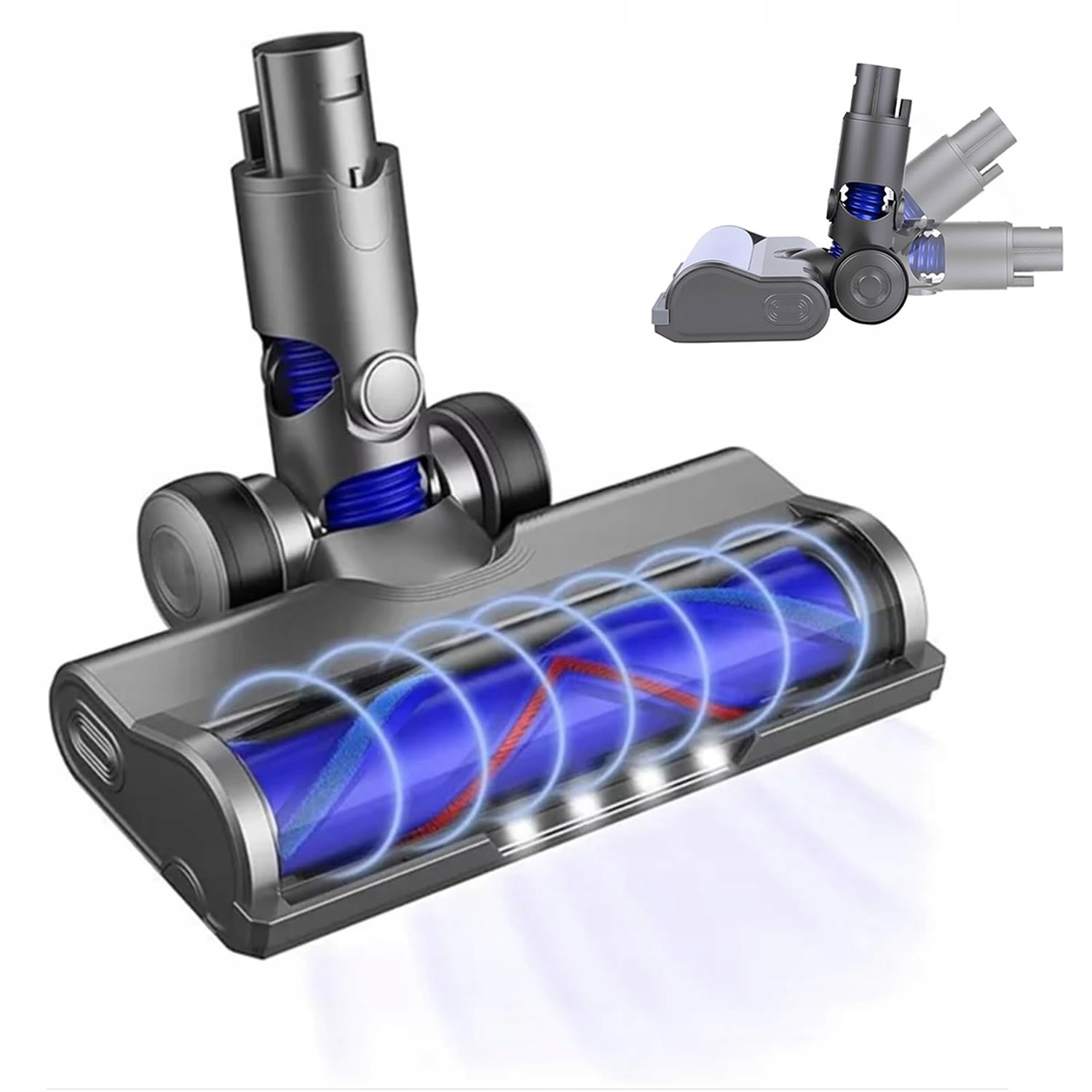 Turbo Kartáč Led Hlava Pro Dyson V6/DC59/DC61/DC62/DC74 Příslušenství