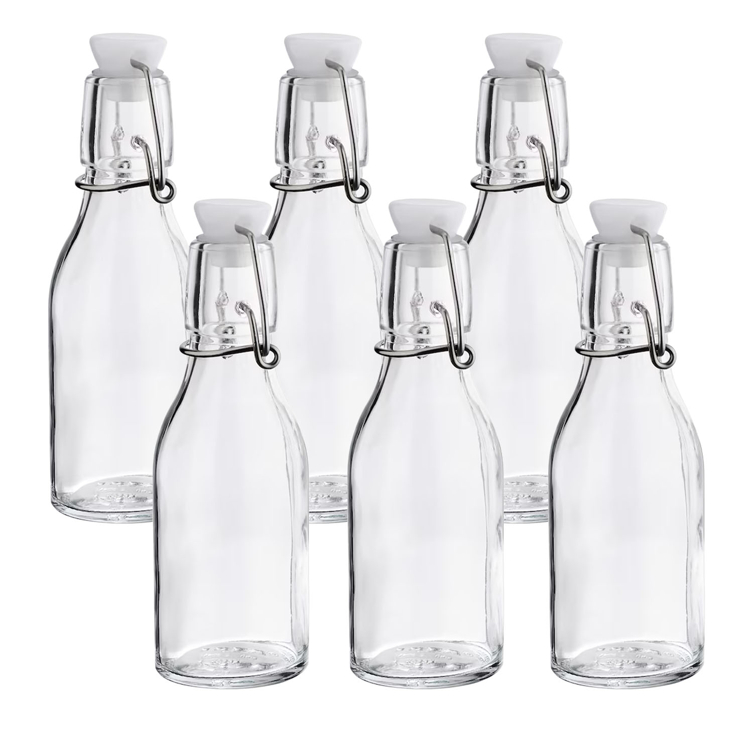 

Butelka z kapslem 6 szt Szkło Do Wina Soku Nalewki