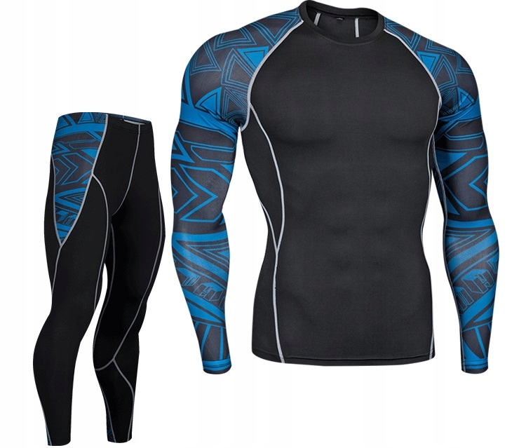 TERMOAKTYWNY RASHGUARD LEGINSY NA TRENINNG XL