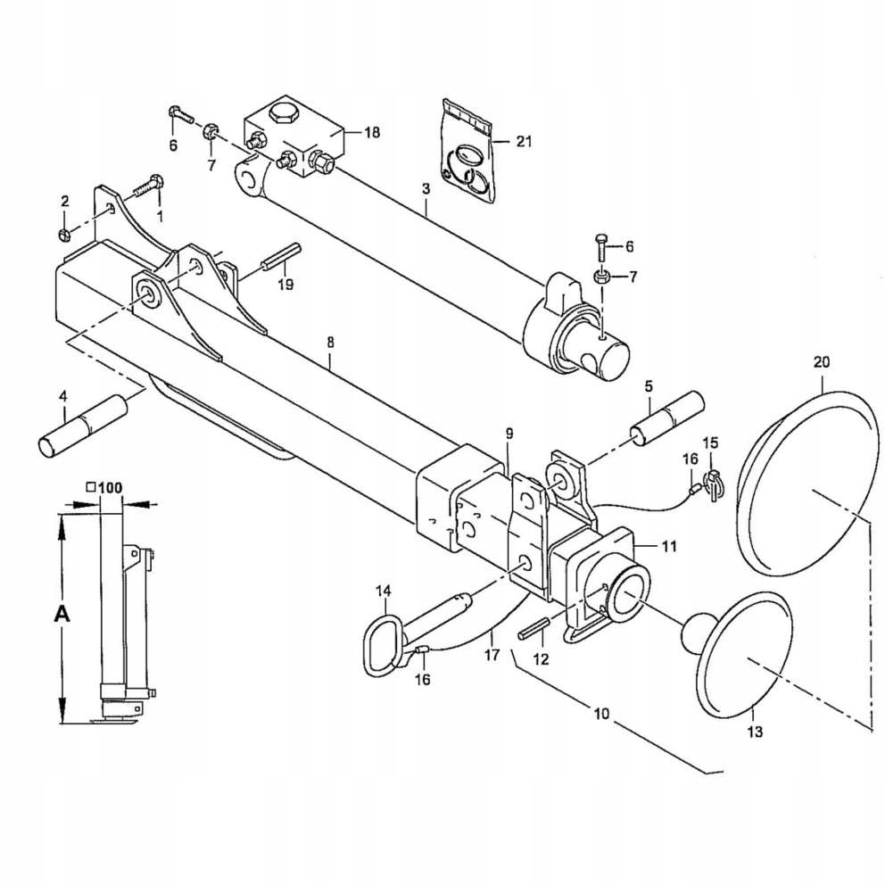 4690353 - Замок опори Atlas тип L