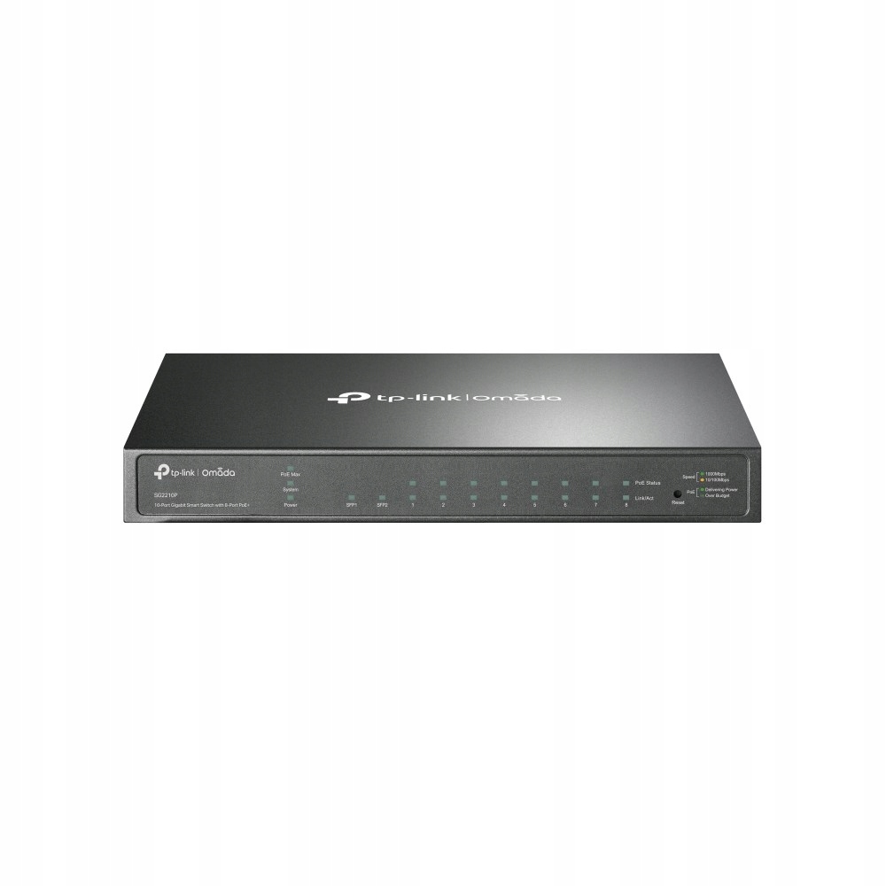 TP-Link TL-SG2210P JetStream 10portový gigabitový inteligentní switch JetS