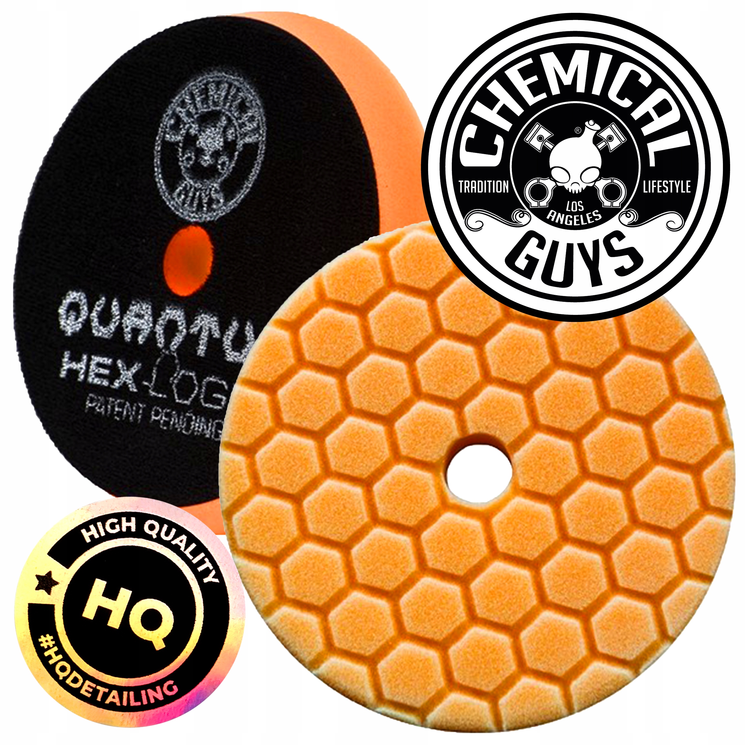 Chemical Guys Hex Logic leštící podložka houbička 150 mm