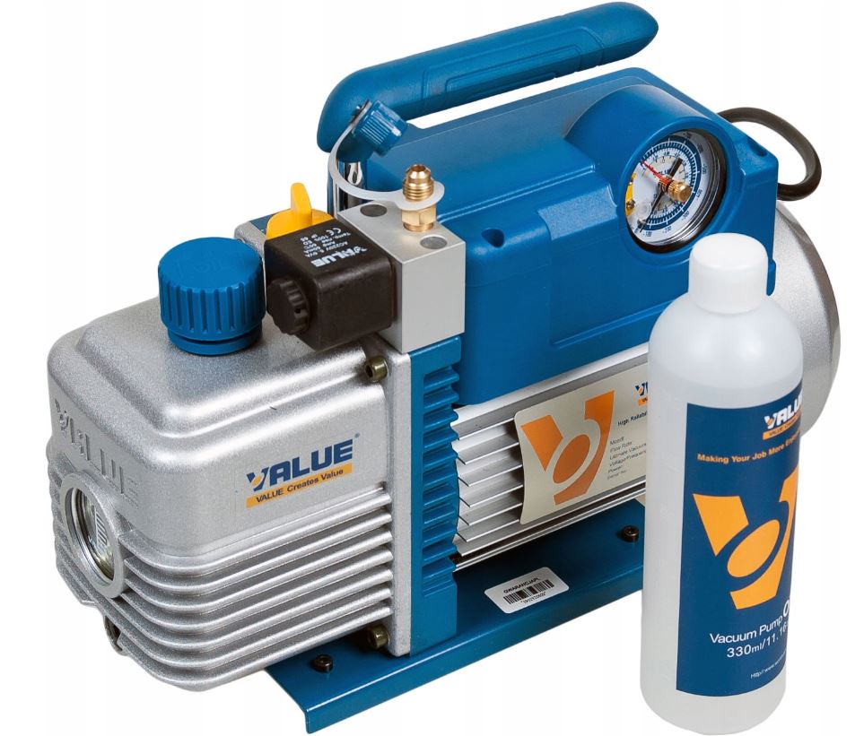Vákuová pumpa Value V-i220Y R32 51 l/min dvojstupňová