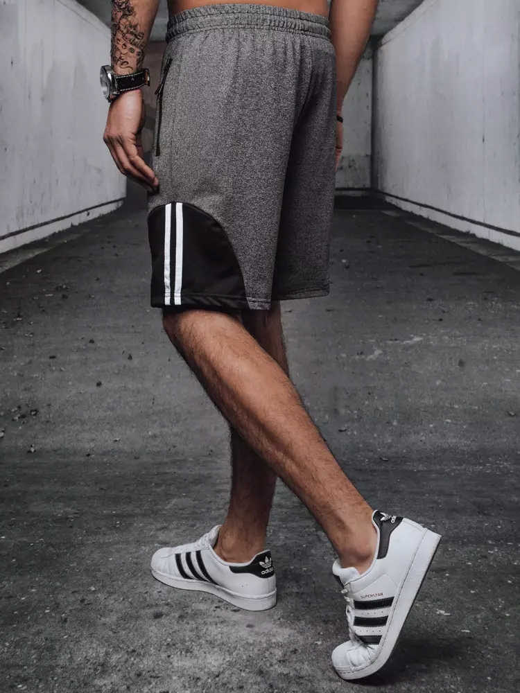 MĘSKIE KRÓTKIE SPODENKI DRESOWE SZORTY roz. XXL Wzór dominujący bez wzoru