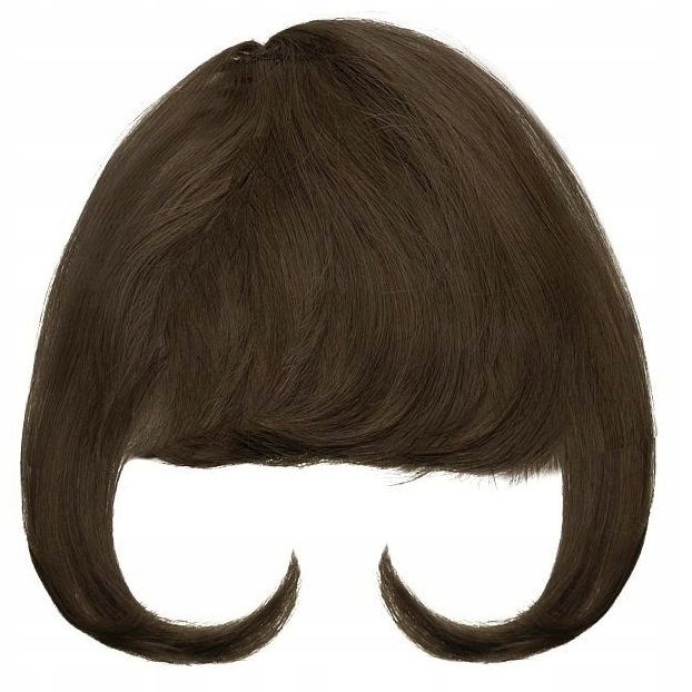 Hříva Připínací Přírodní Vlasy Umělá Dopinka Clip-in teplá hnědá 4