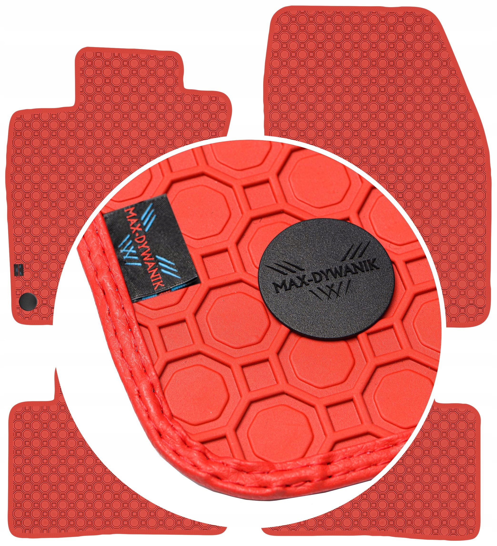 Nissan Qashqai II 2013 Koberce Červené