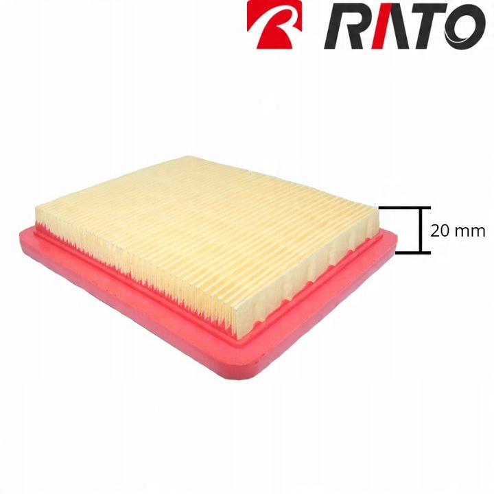 

filtr powietrza Rato silnik RV170
