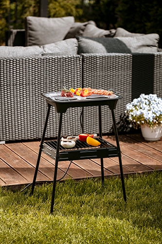 Grill Elektryczny Adler AD 6602 2400W Płynna Regulacja Wyjmowana Grzałka