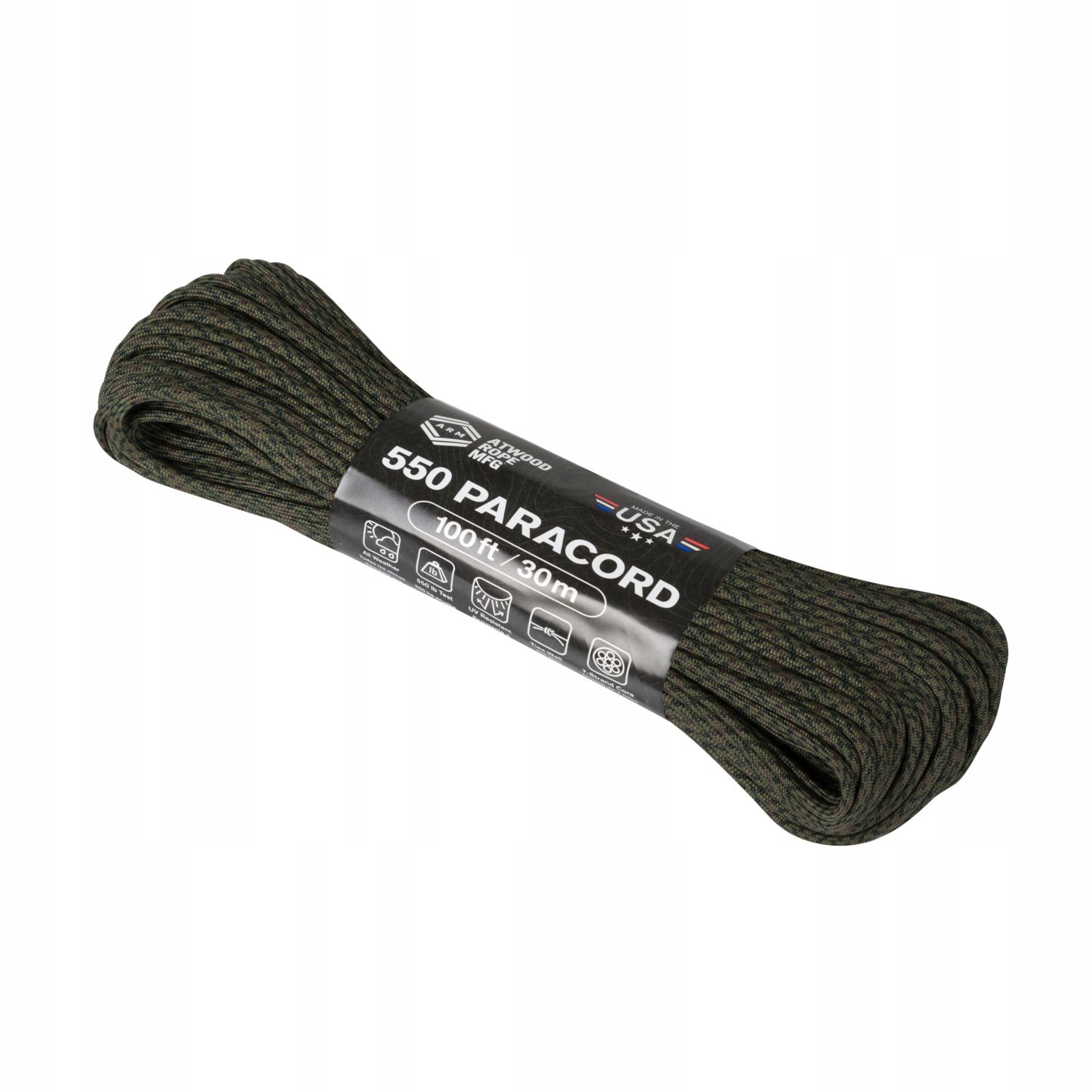 Linka PARACORD 30m COLOR CHANGING COVERT 100ft