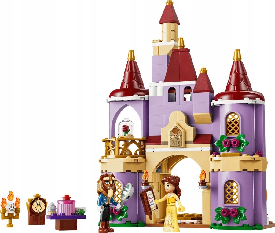 stavebnice Lego Disney Začarovaný hrad Krásky a zvířete 254 dílků 43289